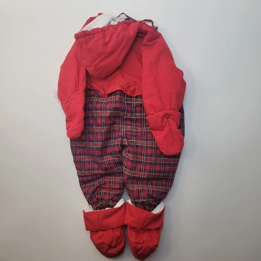 Vintage child snow suit hush puppies